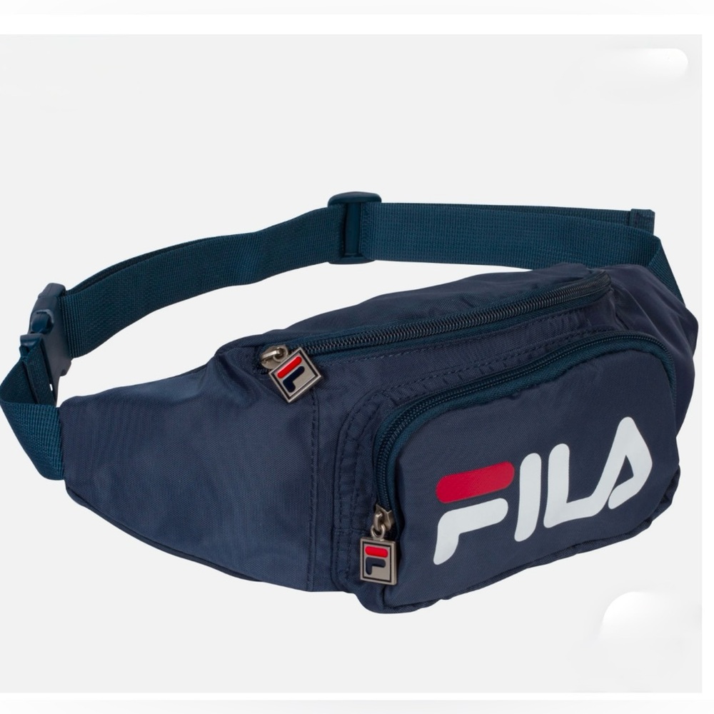 Fila heritage fanny pack blue NWT